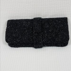 Preston & York Fully Glass Beaded Clutch Bag